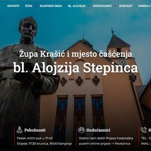 ​Nove mrežne stranice Župe Krašić